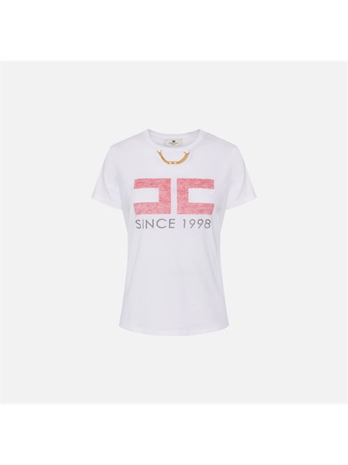 t-shirt woman white ELISABETTA FRANCHI | MA03351E2/270